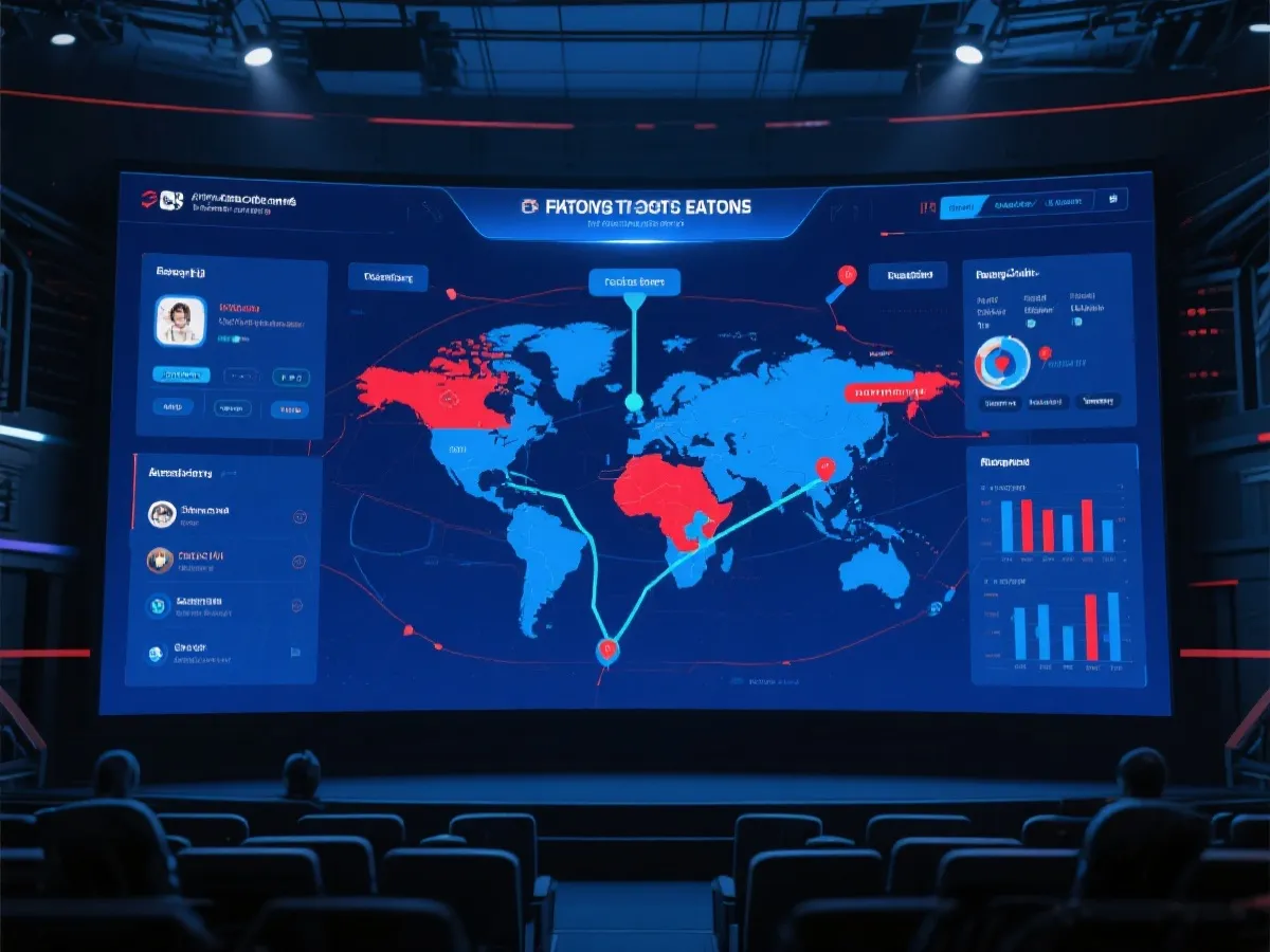 世界杯全站导航界面示意图